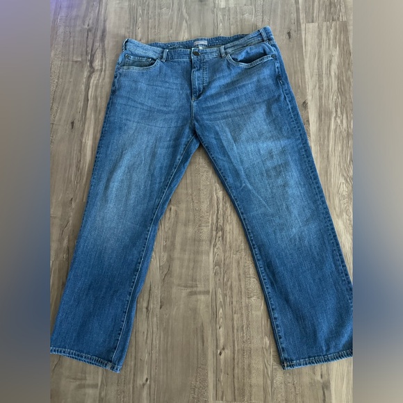 DL1961 Avery Relaxed Straight Fit Stretch Jeans - Size 40W x 30L - Picture 3 of 6